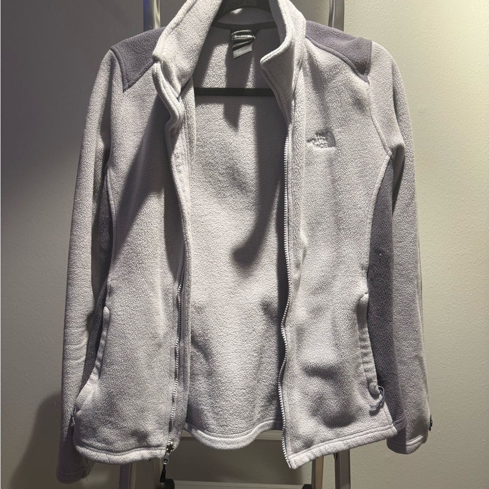 The North Face Women's Light Gray Fleece Jacket